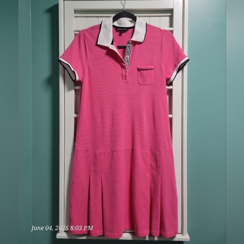 Brooks Brothers Pink Garment with White and Black Accents